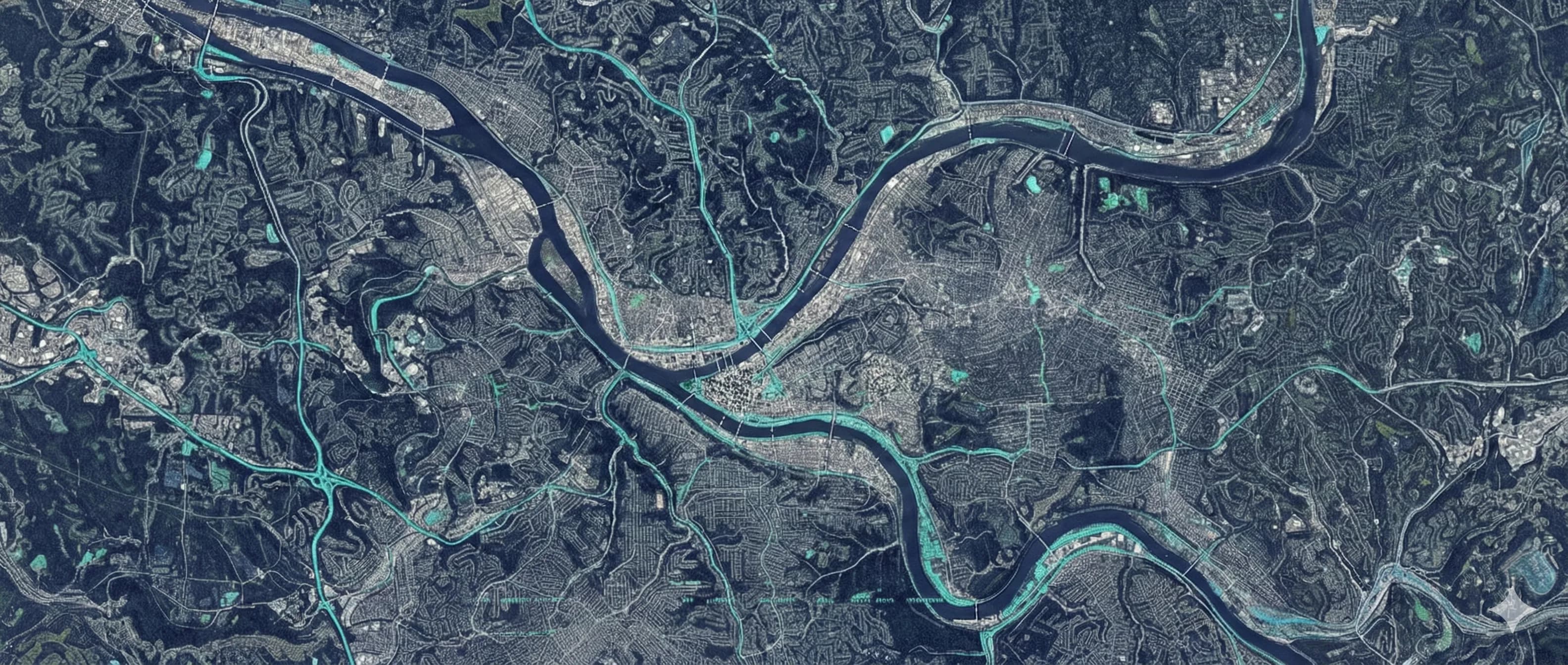 Pittsburgh Topographic Map